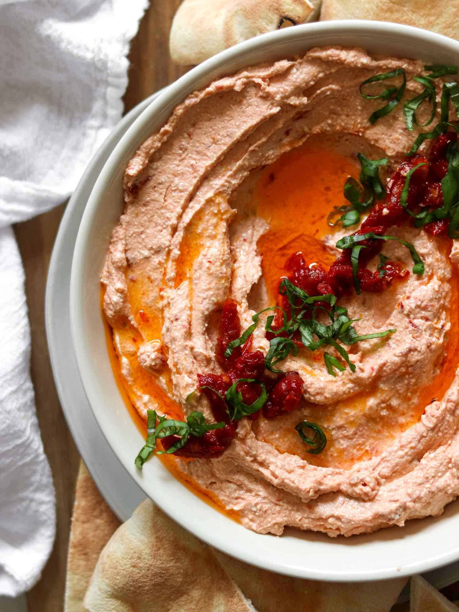 Whipped Feta and Sundried Tomato Dip