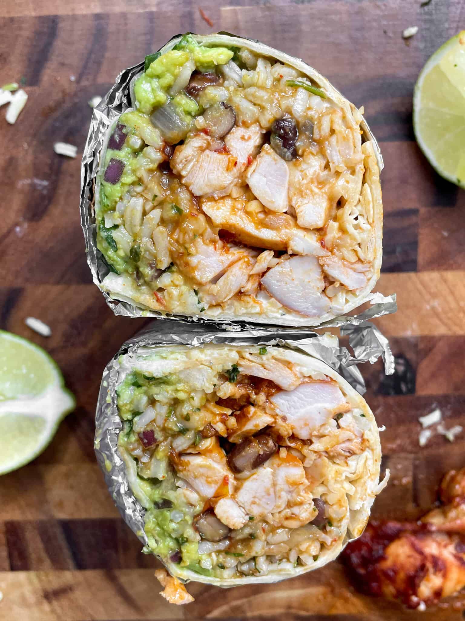 Chipotle Chicken Burritos